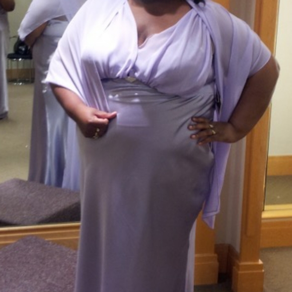 Plus Size Lilac Bridesmaid Dress size 28 $90.00 - Picture 6 of 16